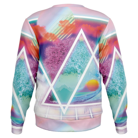 Dimensions Collide Sweatshirt - Vaporwave Clothing - Aesthetic Clothing