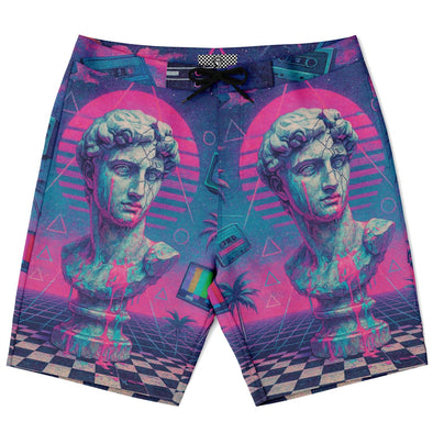 Anachron Board Shorts - Vaporwave Clothing - Aesthetic Clothing
