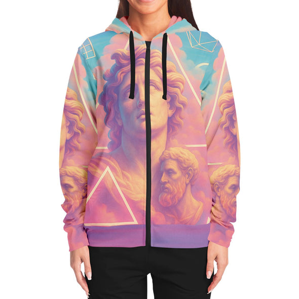 Apotheosis Zip Hoodie - Vaporwave Clothing - Aesthetic Clothing