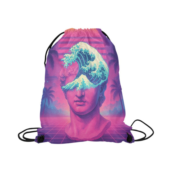 Tidalus Drawstring Bag - Vaporwave Clothing - Aesthetic Clothing