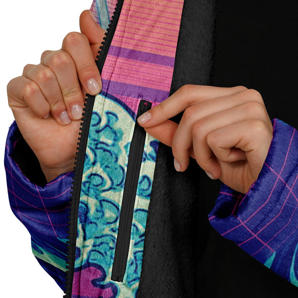 Neonami Zip Cloak - Vaporwave Clothing - Aesthetic Clothing