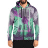 City of Radiance Zip Hoodie - Vaporwave Clothing - Aesthetic Clothing