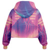 Aerolith Cropped Hoodie - Vaporwave Clothing - Aesthetic Clothing
