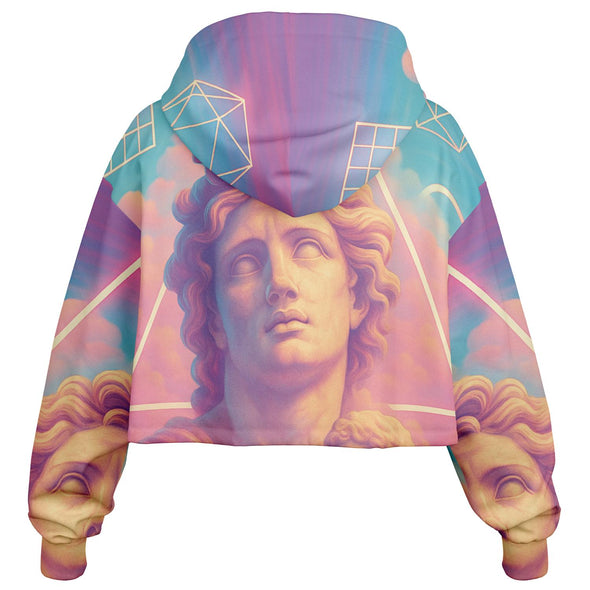 Apotheosis Cropped Hoodie - Vaporwave Clothing - Aesthetic Clothing