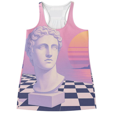 Corinthian Racerback Tank Top - Vaporwave Clothing - Aesthetic Clothing