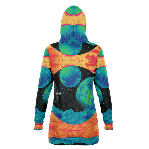 Juncture Hoodie Dress - Vaporwave Clothing - Aesthetic Clothing