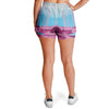 Electric Desert Women's 2-in-1 Shorts - Vaporwave Clothing - Aesthetic Clothing