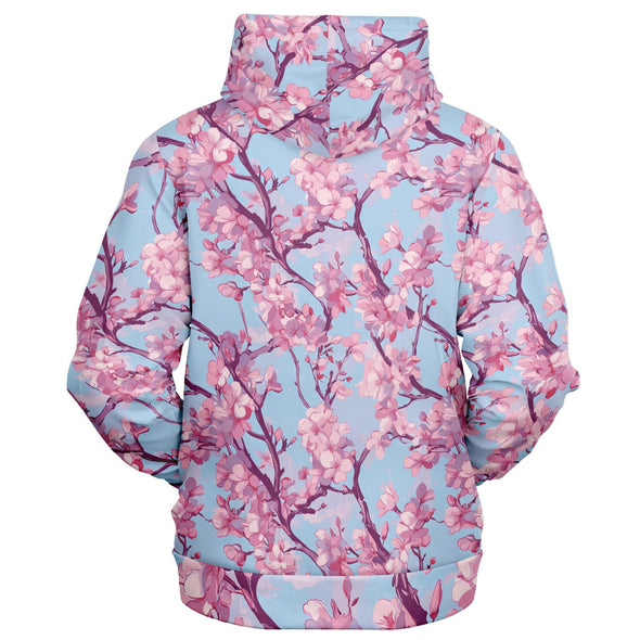 Cherry Blossom Zip Hoodie - Vaporwave Clothing - Aesthetic Clothing