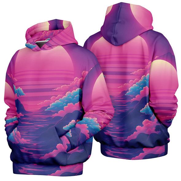 Duskwave Heavy Hoodie - Vaporwave Clothing - Aesthetic Clothing