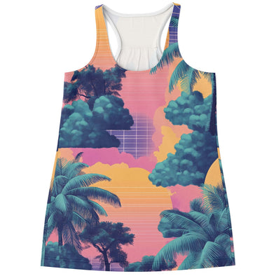 Canopy Racerback Tank Top - Vaporwave Clothing - Aesthetic Clothing