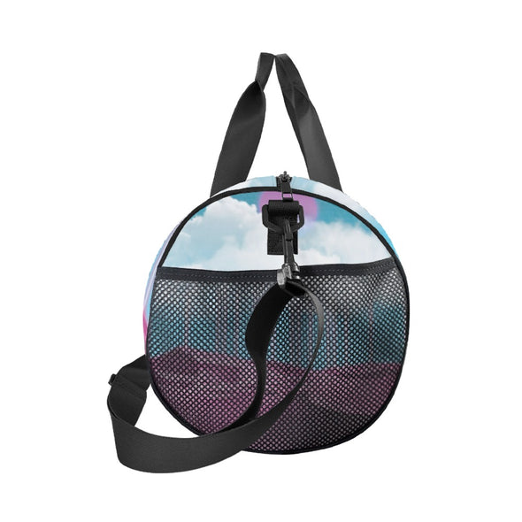 Electric Desert Duffle Bag - Vaporwave Clothing - Aesthetic Clothing