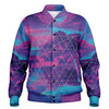 Liminal Varsity Jacket - Vaporwave Clothing - Aesthetic Clothing