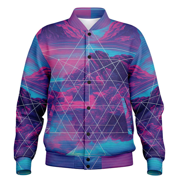 Liminal Varsity Jacket - Vaporwave Clothing - Aesthetic Clothing