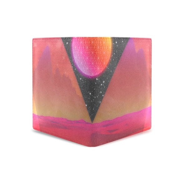 Desert Continuum Bifold Wallet - Vaporwave Clothing - Aesthetic Clothing