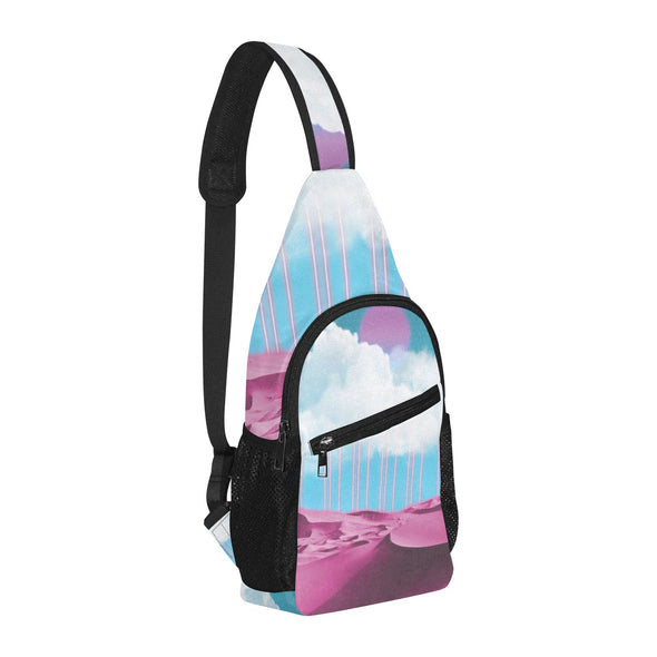 Electric Desert Sling Bag - Vaporwave Clothing - Aesthetic Clothing