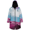 Electric Desert Zip Cloak - Vaporwave Clothing - Aesthetic Clothing