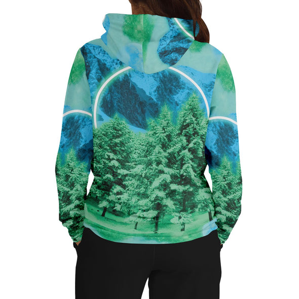 Minty Wonderland Hoodie - Vaporwave Clothing - Aesthetic Clothing
