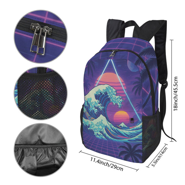Neonami Backpack - Vaporwave Clothing - Aesthetic Clothing