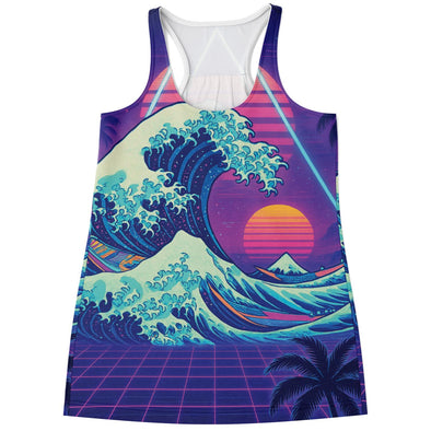 Neonami Racerback Tank Top - Vaporwave Clothing - Aesthetic Clothing