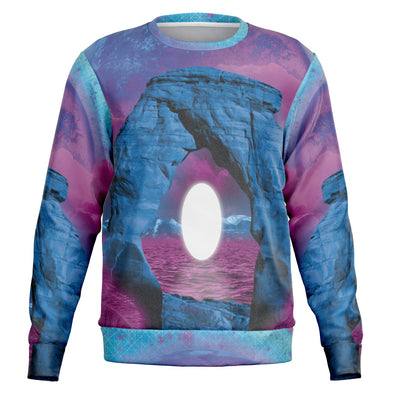 The Visitor Sweatshirt - Vaporwave Clothing - Aesthetic Clothing
