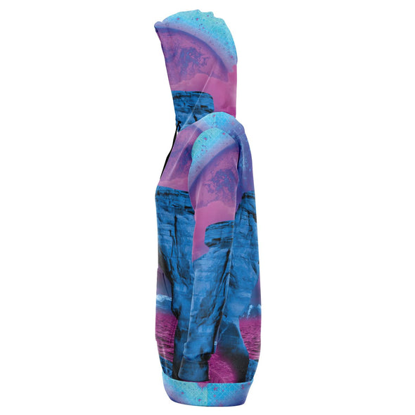 The Visitor Hoodie Dress - Vaporwave Clothing - Aesthetic Clothing