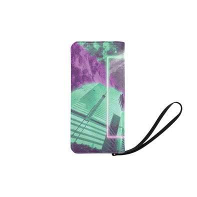 City of Radiance Wristlet Wallet - Vaporwave Clothing - Aesthetic Clothing