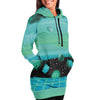 The Merge Hoodie Dress - Vaporwave Clothing - Aesthetic Clothing