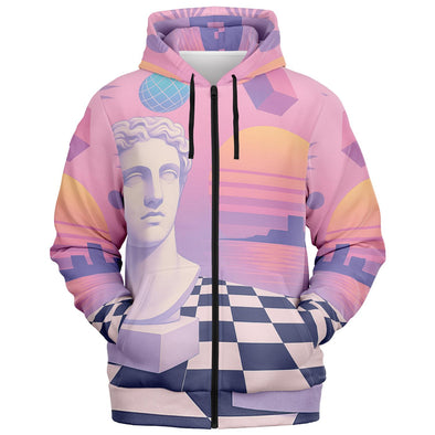 Corinthian Zip Hoodie - Vaporwave Clothing - Aesthetic Clothing