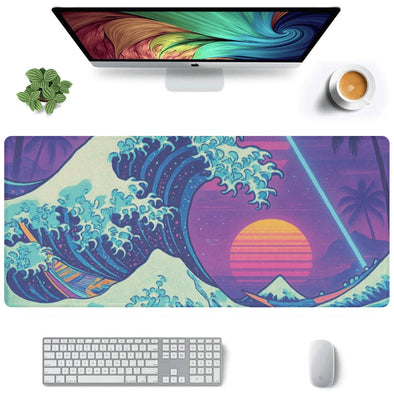 Neonami Desk Mat - Vaporwave Clothing - Aesthetic Clothing