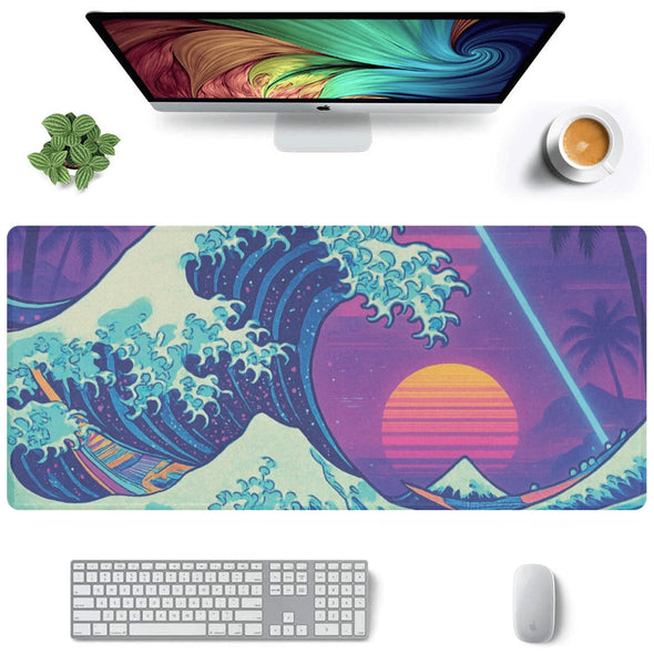Neonami Desk Mat - Vaporwave Clothing - Aesthetic Clothing