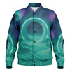 Astral Gateway Varsity Jacket - Vaporwave Clothing - Aesthetic Clothing