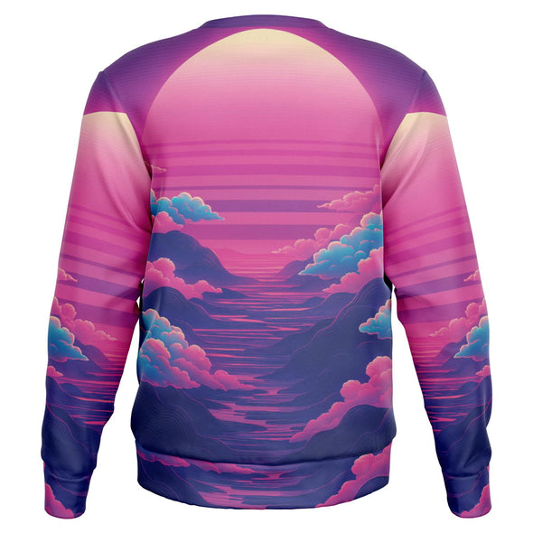 Duskwave Sweatshirt - Vaporwave Clothing - Aesthetic Clothing
