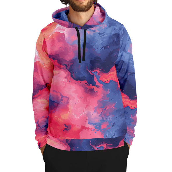 Quantum Tides Hoodie - Vaporwave Clothing - Aesthetic Clothing