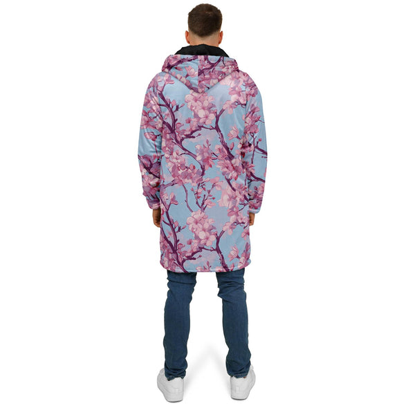 Cherry Blossom Zip Cloak - Vaporwave Clothing - Aesthetic Clothing