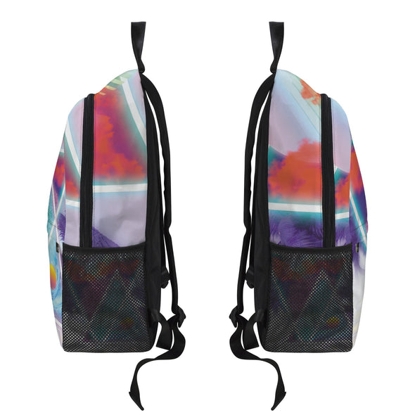 Dimensions Collide Backpack - Vaporwave Clothing - Aesthetic Clothing