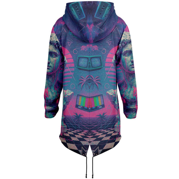 Anachron Longline Hoodie - Vaporwave Clothing - Aesthetic Clothing