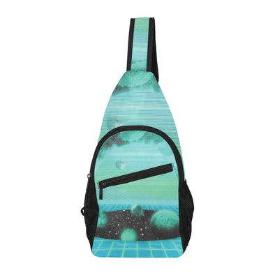 The Merge Sling Bag - Vaporwave Clothing - Aesthetic Clothing