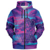 Liminal Zip Hoodie - Vaporwave Clothing - Aesthetic Clothing