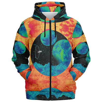 Juncture Zip Hoodie - Vaporwave Clothing - Aesthetic Clothing