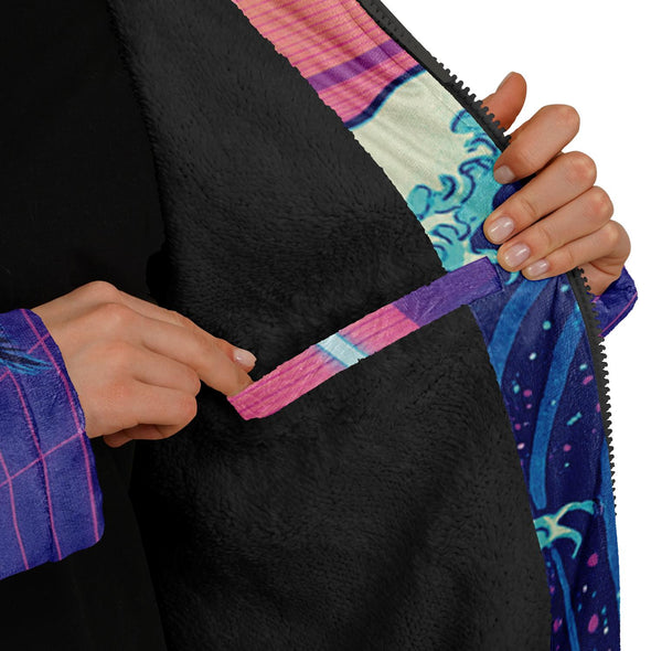 Neonami Zip Cloak - Vaporwave Clothing - Aesthetic Clothing