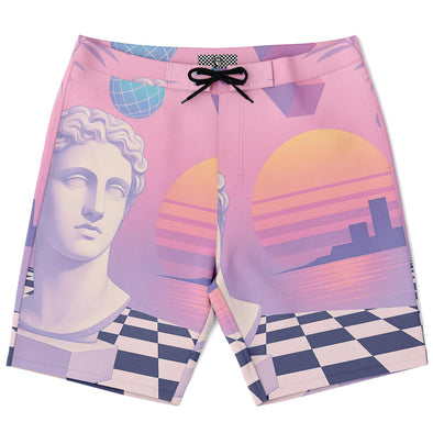 Corinthian Board Shorts - Vaporwave Clothing - Aesthetic Clothing