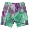 City of Radiance Board Shorts - Vaporwave Clothing - Aesthetic Clothing