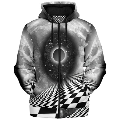Fever Dream Sherpa Hoodie - Vaporwave Clothing - Aesthetic Clothing