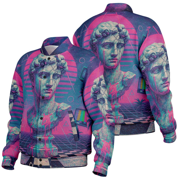 Anachron Varsity Jacket - Vaporwave Clothing - Aesthetic Clothing