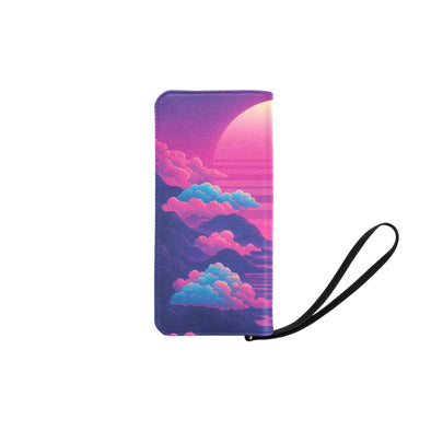 Duskwave Wristlet Wallet - Vaporwave Clothing - Aesthetic Clothing