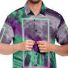 City of Radiance Button Down Shirt - Vaporwave Clothing - Aesthetic Clothing
