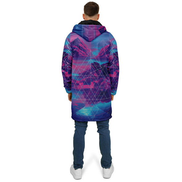 Liminal Zip Cloak - Vaporwave Clothing - Aesthetic Clothing