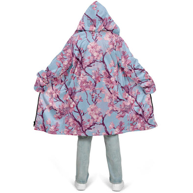 Cherry Blossom Zip Cloak - Vaporwave Clothing - Aesthetic Clothing