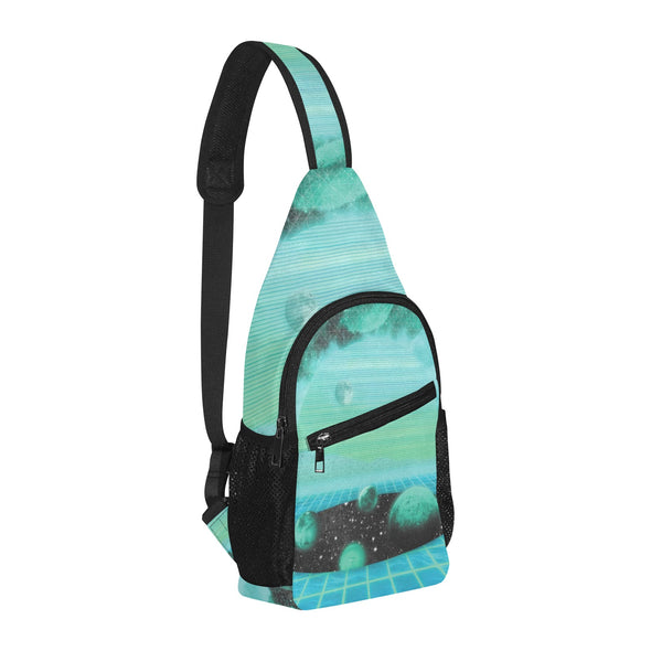 The Merge Sling Bag - Vaporwave Clothing - Aesthetic Clothing