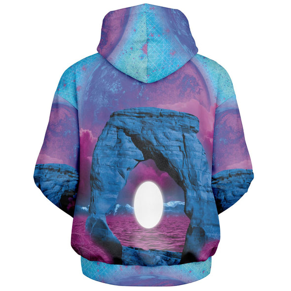 The Visitor Heavy Hoodie - Vaporwave Clothing - Aesthetic Clothing